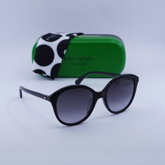 Final Price! Kate Spade BRIA/G/S 0807 9O Black/Grey Sunglasses